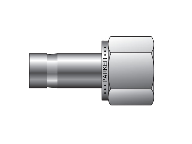 6FA6K-B A-LOK Inch Tube BSPT Female Adapter - FA K